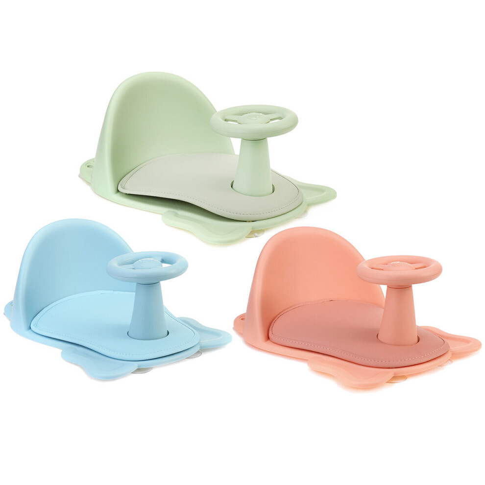 Baby Bathtub Kids Bath Seat Waterproof Anti-slip Babybath Cushion,Comfortable Backrest Convenient Practical