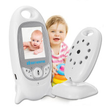 2. 4Ghz Draadloze Baby Video Monitor Twee-weg Gesprek 2. 0 Inch met LCD Scherm Nachtzicht