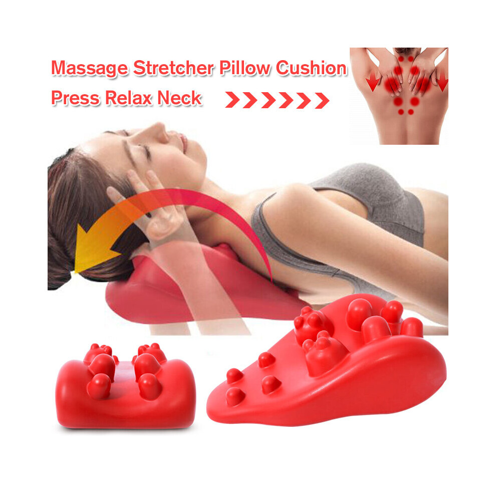 Cervical Spine Acupressure Spa Massager Machine Pad