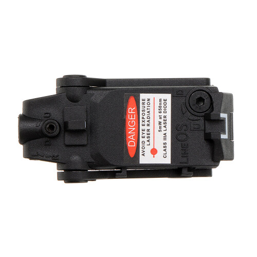 Red Laser Sight Low Profile Hang Type Tactical Picatinny Sight Dot Scope 2