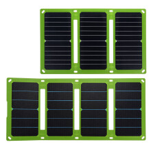 21 W/28 W Hochleistungs-Umwandlungs tragbarer Solar-Faltbeutel-Ladegerät für Wandern Camping Mobiltelefone