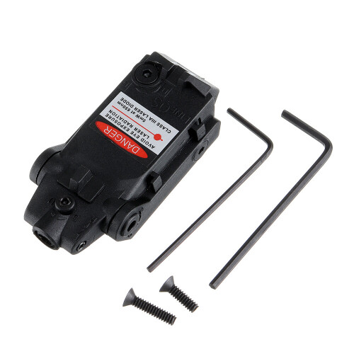 Red Laser Sight Low Profile Hang Type Tactical Picatinny Sight Dot Scope 1