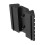 Double Sided 45 Degree Angle Offset Picatinny Rail Mount Scope Laser Holder Rail Adapter 6 Slots 6