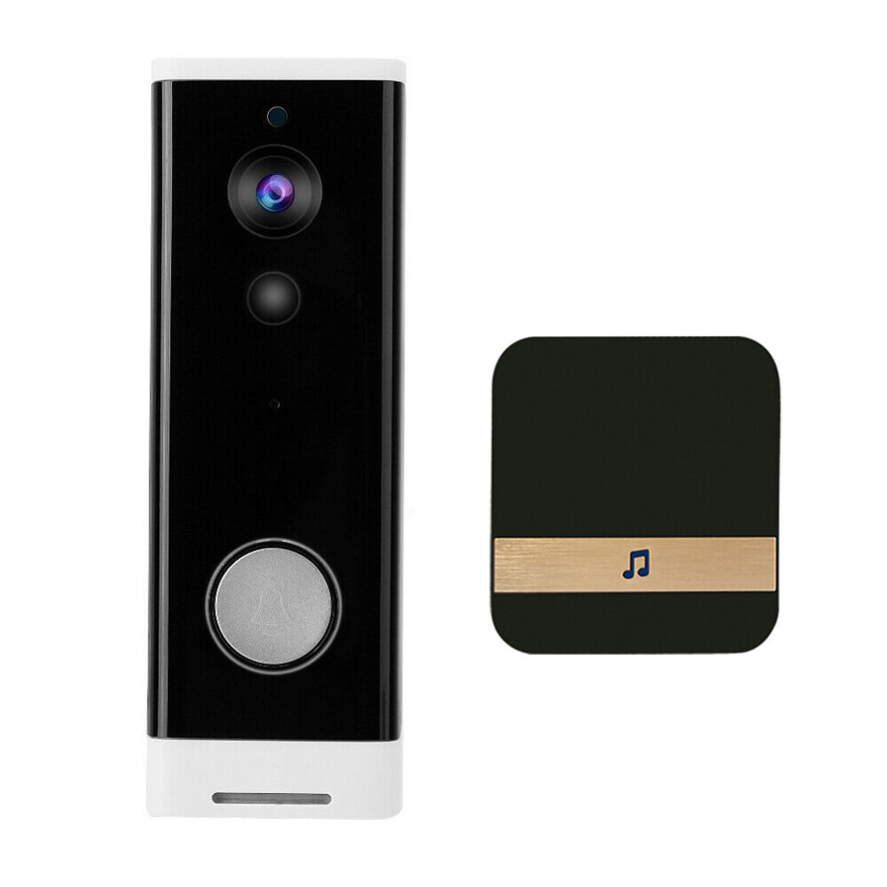 WiFi Video Doorbell 1080P 166 Wireless Video Smart Doorbell Security Home Door Bell Ring