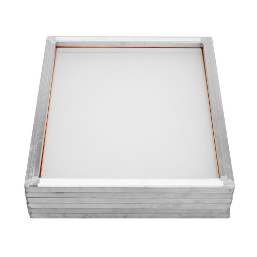 6 Pcs White Silk Aluminium Screen Printing Frame Paint Screen Polyester Mesh for Printed Circuit Boards 2