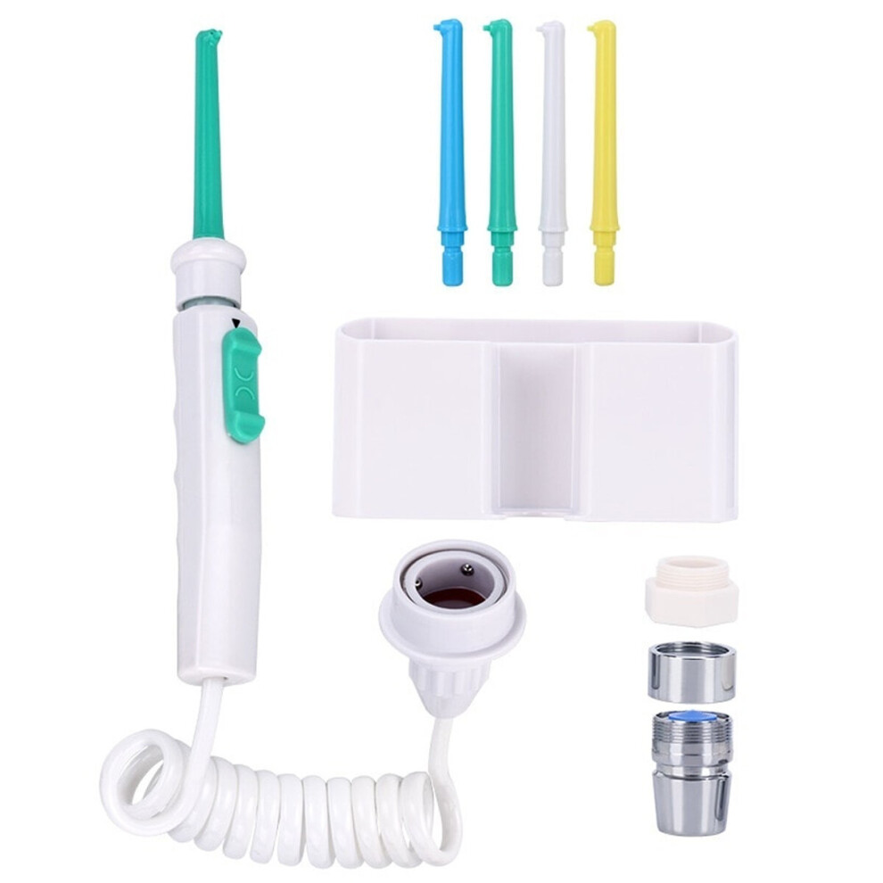 Dental Flosser Water Flosser for Tooth-Dental Faucet Oral Irrigator 6 Jet Tips Dental Oral Irrigator