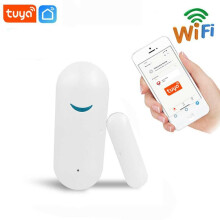Tuya Doodle WLAN Tür Magnetischer Sensor Fernbedienung Intelligente Verknüpfung von Türen und Fenstern Öffnen und Schließen Anti-Alarm APP Warnun