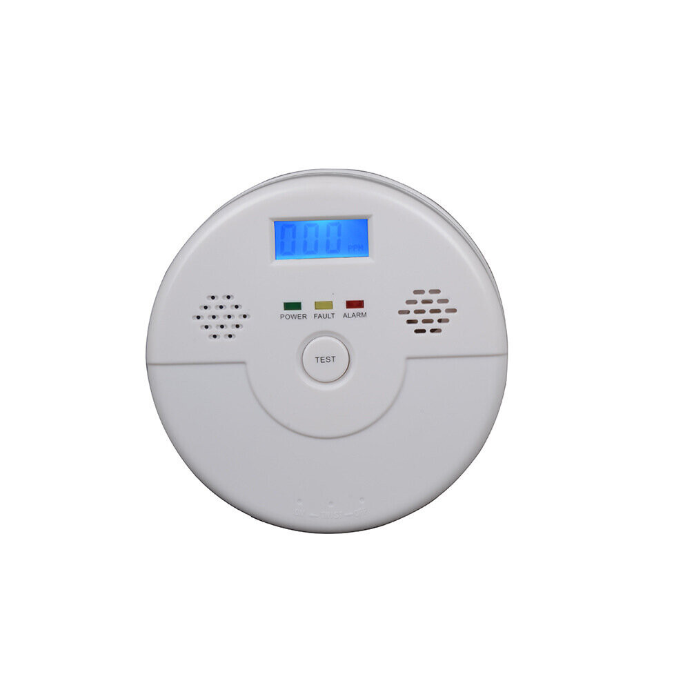 Co1-009 Carbon Monoxide Alarm Electrochemical Poisonous Gas Detector Household Alarm 811617123248