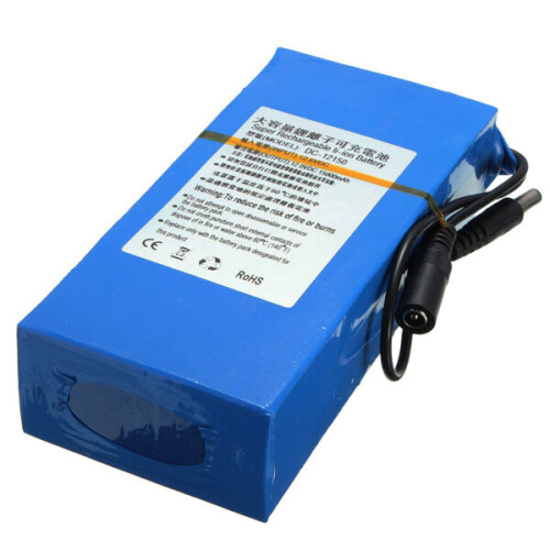 DC 12V 15000mAh Super Oplaadbare Draagbare Lithium Ion Batterij Pack 2