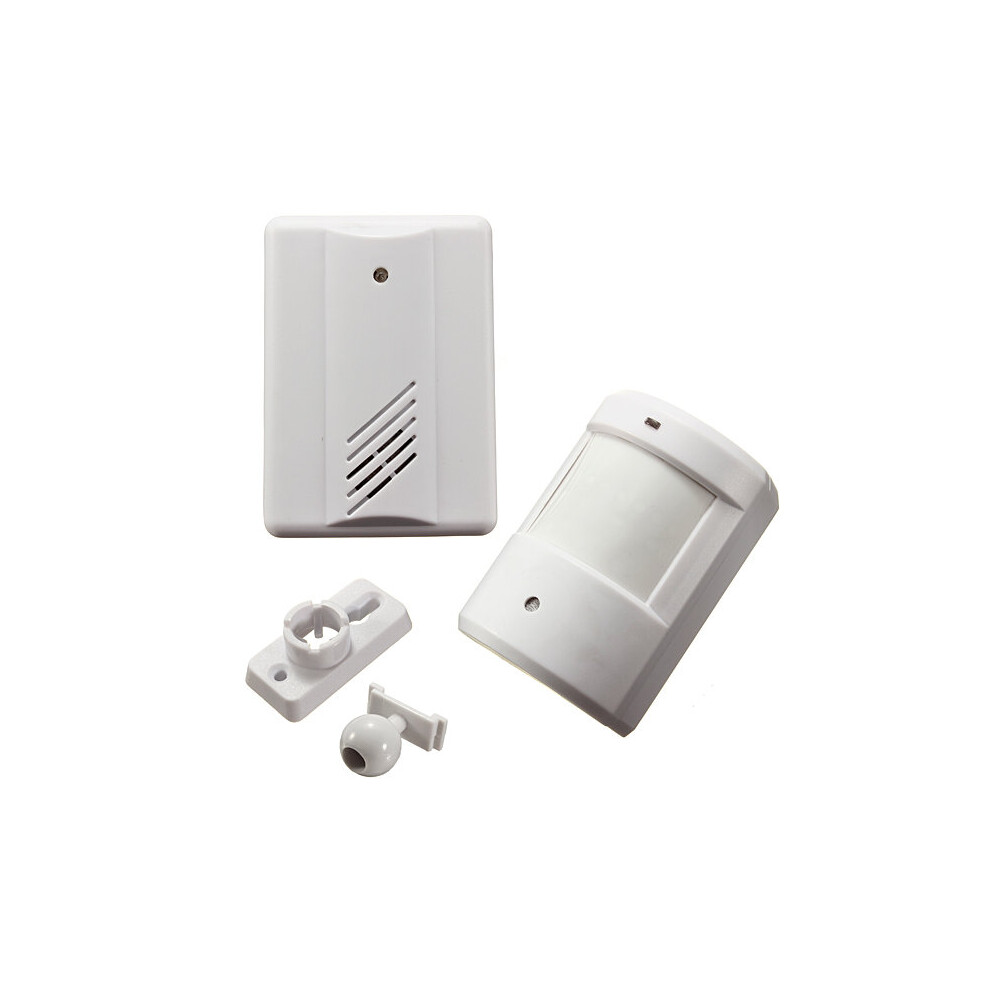 Infrared Wireless Doorbell Alarm System Motion Sensor With Receiver 300742247641