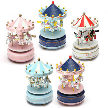 Musicale Carosello per Bambini Scatola Musicale Giocattoli per lo Sviluppo Decorazione per la Stanza
