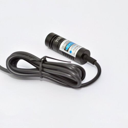 MTOLASER 50mW 405nm Blue-violet Dot Laser Module Variable Focus Industrial Position Alignment Diode Generator 1