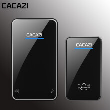 Cacazi A8 AC Campanello Wireless Impermeabile 300M Distanza Remota Campanello 48 Suoni 6 Volumi Campanella