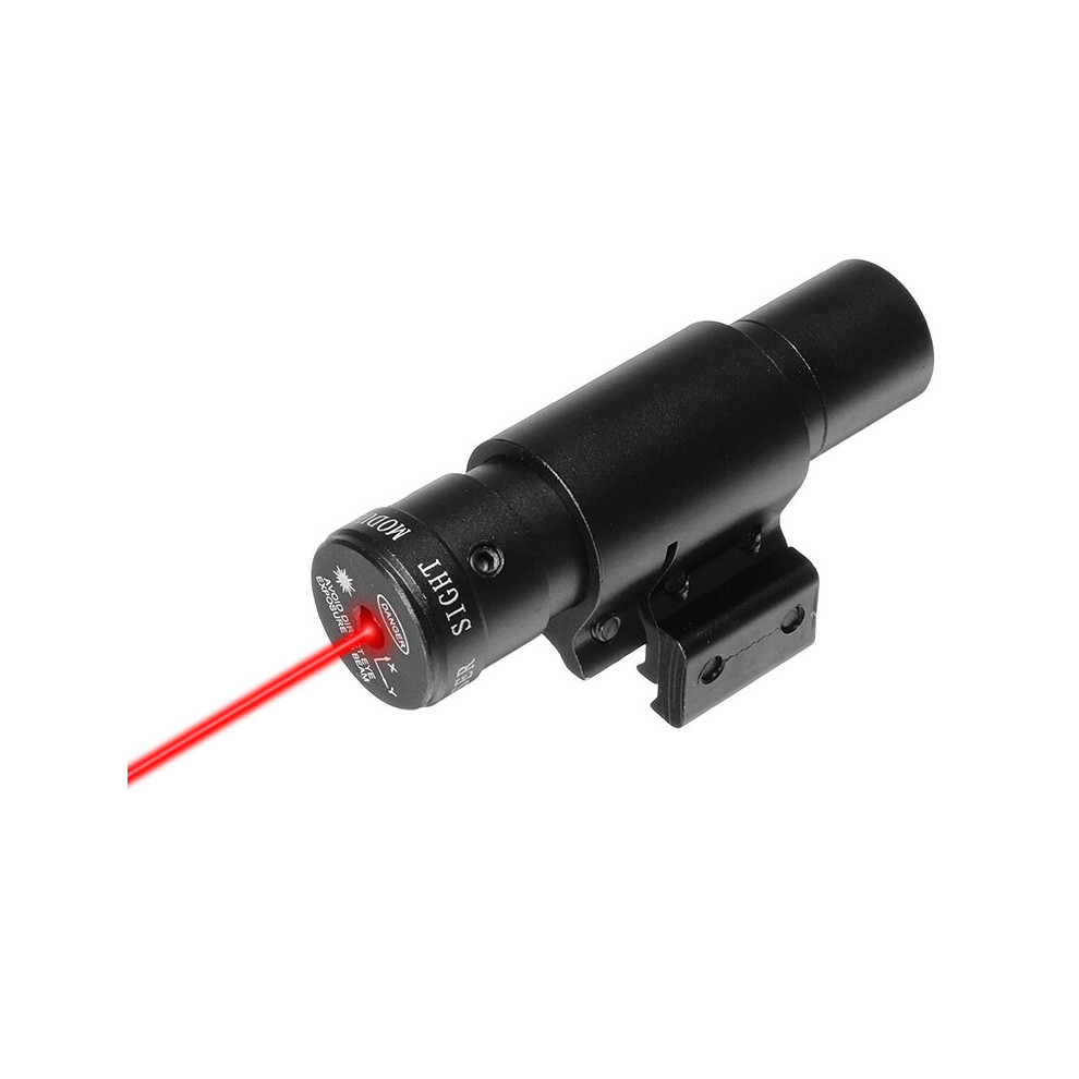 Mini Red Laser Sight Beam Dot Sight Scope Tactical 11/20mm Rail Mount