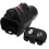 Red Laser Sight Dot Scope 3W LED Flashlight Combo Tactical Picatinny 20mm Rail Mount 7