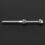Stainless Steel Handrail Railing Cable Tensioner Threaded Stud End Fitting for 1/8 Inch Cable Wire 5