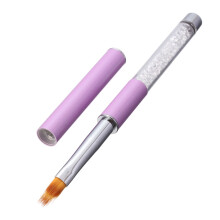 Nylon Haar Paarse Nagel Ombre Borstel Manicure Gereedschappen DIY Ontwerp Teken Schilder Pen