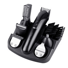 6 In 1 Tagliacapelli electric Ricaricabile Rifinitore per Barba Orecchie Naso e Rasoio