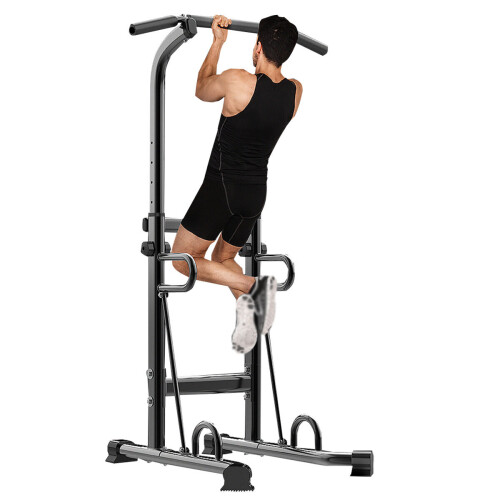 Pull Up Power Tower Workout Dip Station Gym Training Equipment Stretch Machine 1