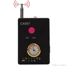 CX007 Multifunctionele RF Signaal Camera Telefoon GSM GPS WiFi Bug Detector Vinder Met Alarm Voor Beveiliging