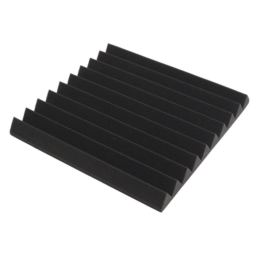 50X50x5cm Soundproofing Foam Wall Tiles Black Acoustic Studio Panel 6901249982895