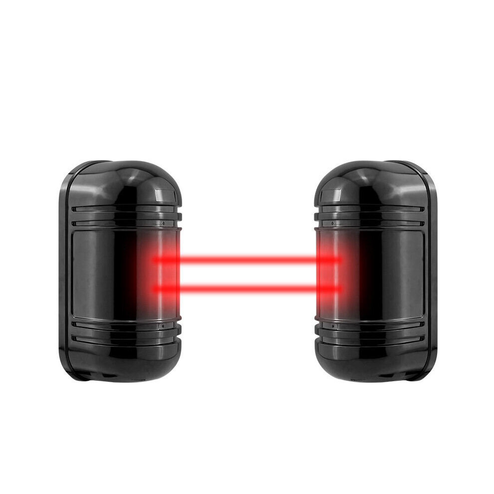 Wired Active Infrared Alarm Intrusion Detector Dual Beam Sensor 100M Outdoor Perimeter Barrier Fence 6901250256756