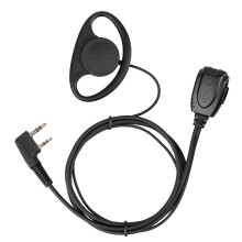 Retevis EEK003 Auricolare Walkie Talkie 2 Pin Forma D Strumenti per Walkie Talkie Retevis baofeng