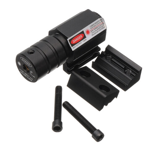 635nm 3mW Red Dot Laser Sight Scope Tactical with Adjustable Rail Mount 2