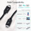 Thunderbolt 4 data cable 4/8K@60Hz transmission USB Type-C cable 3