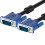 3+5VGA cable 1.5m 15-point 15-pin VGA high-definition cable 2