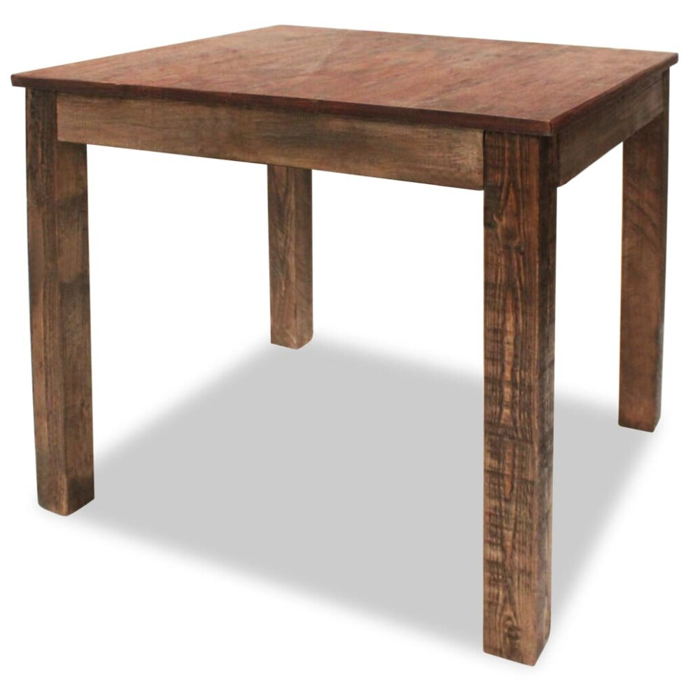 vidaXL Dining Table Kitchen Dinner Table Dining Room Table Mixed Recycled Wood