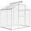 VidaXL vidaXL Außenvoliere Aluminium 178x122x194 cm 1
