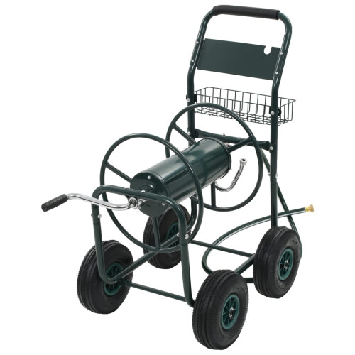 vidaXL Garden Hose Trolley with 1/2
