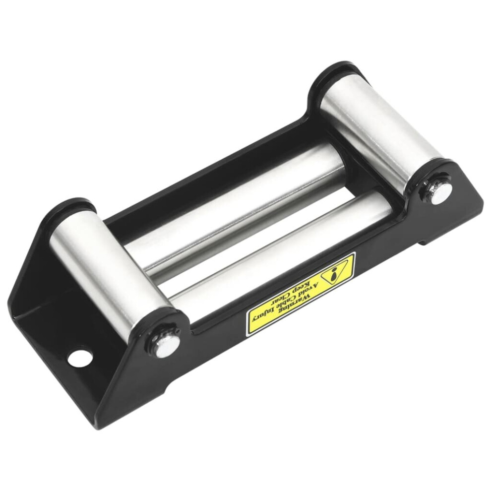 Vidaxl 4-Way Fairlead Steel 5000-6000Lbs Rollers Winch Leads Off Road Recovery