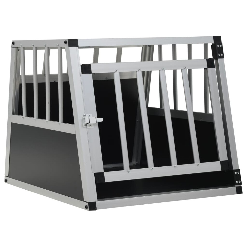 Vidaxl Dog Cage With Single Door 54X69x50cm Pet Puppy House Carrier Crate