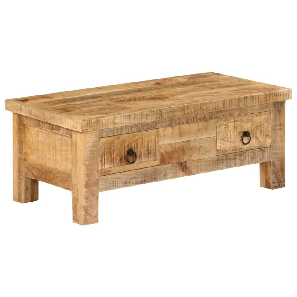 Vidaxl Solid Mango Wood Coffee Table 90X45x35cm Home Tea Side Telephone Stand