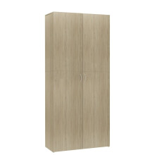 vidaXL Shoe Cabinet Sonoma Oak Engineered Wood Bedroom Storage Organiser Rack