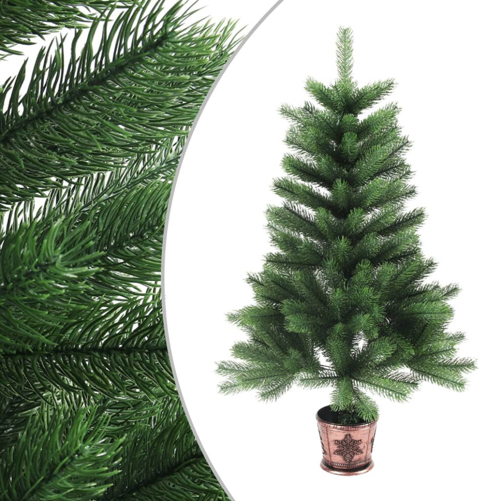 Vidaxl Artificial Christmas Tree Lifelike Needles 65Cm Green Xmas Decoration