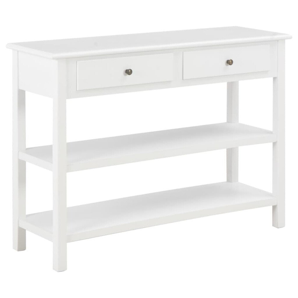 vidaXL Sideboard White MDF French Style Cabinet Storage Cabinet Wooden Cabinet