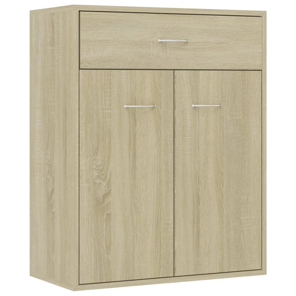 VIDAXL Sideboard Engineered Wood Brown 60x30x75 cm - Image 2