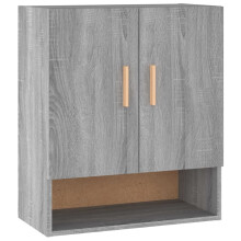 (Grey sonoma) vidaXL Wall Cabinet Hanging Storage Cabinet Wall Cupboard Engineered Wood