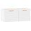 VidaXL (White) vidaXL Wall Cabinet Hanging Storage Cabinet Wall Cupboard Engineered Wood 1