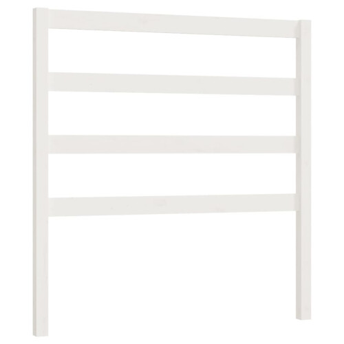 VidaXL (White) vidaXL Solid Wood Pine Bed Headboard Home Furniture Multi Colours Multi Sizes