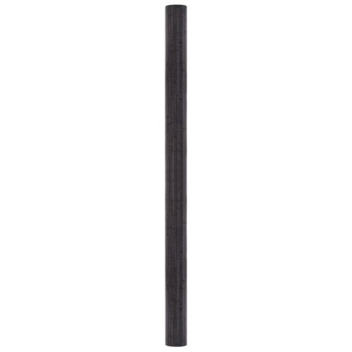 VidaXL vidaXL Room Divider Bamboo Grey 250x165 cm Room Partition Panel Screen Home 1