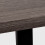VidaXL vidaXL Desk with 2 Shelves Grey and Oak Office Workstation Computer Table 5