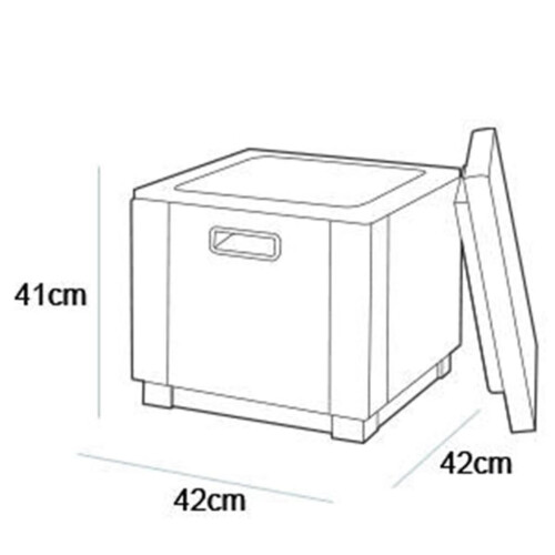 Keter Keter Glacière Eiswürfel Graphit 405981 2