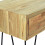 VidaXL vidaXL Solid Teak Console Table 120x35x76cm with 3 Drawers Sideboard Desk 8