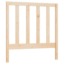 (Brown) vidaXL Solid Wood Pine Bed Headboard Home Wooden Furniture Multi Colours/Sizes