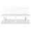 VidaXL vidaXL Gartenbank 145,5 cm Kunststoff Weiß 2
