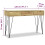 VidaXL vidaXL Solid Teak Console Table 120x35x76cm with 3 Drawers Sideboard Desk 10
